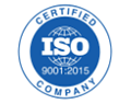 ISO 9001:2015 CERTIFIED COMPANY