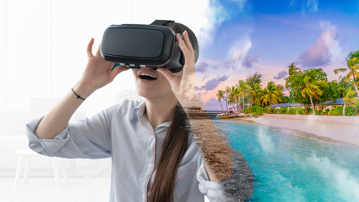 virtual reality headset tours