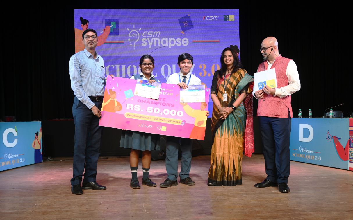 Loyola School Emerges as the Champion of CSM Synapse 3.0 Inter-School Quiz Contest